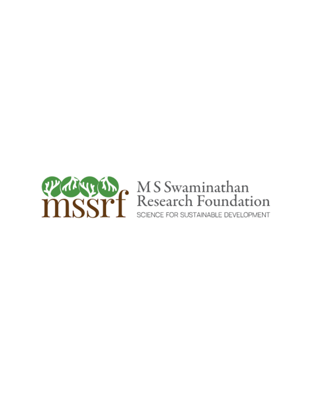 M S Swaminathan Research Foundation (MSSRF)
